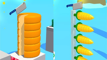 Slice It All - Very Satisfying And Relaxing ASMR Slicing Game