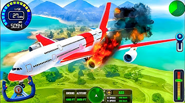 Crazy Plane Boeing Emergency Landing – Flight Airplane City Pilot Simulator | Android Gameplay