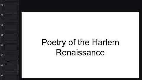 Découvrez la poésie de la Renaissance africaine-américaine et son impact sur la société