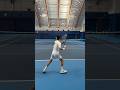 whip-like flex🎾🔥 #tennis #tennislife #asicstennis #ontennis #rf #wilsontennis