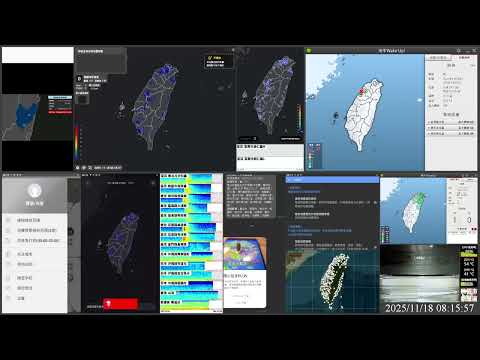 台灣地震: 20251118 08:12 花蓮縣秀林鄉 M3.5 最大震度1
