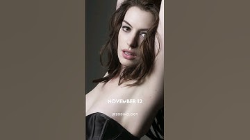 6 Famous SCORPIO Female Celebrities #scorpio #zodiac #shorts