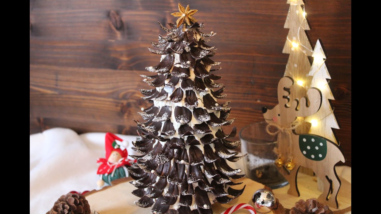 Sapin de Noël façon forêt noire