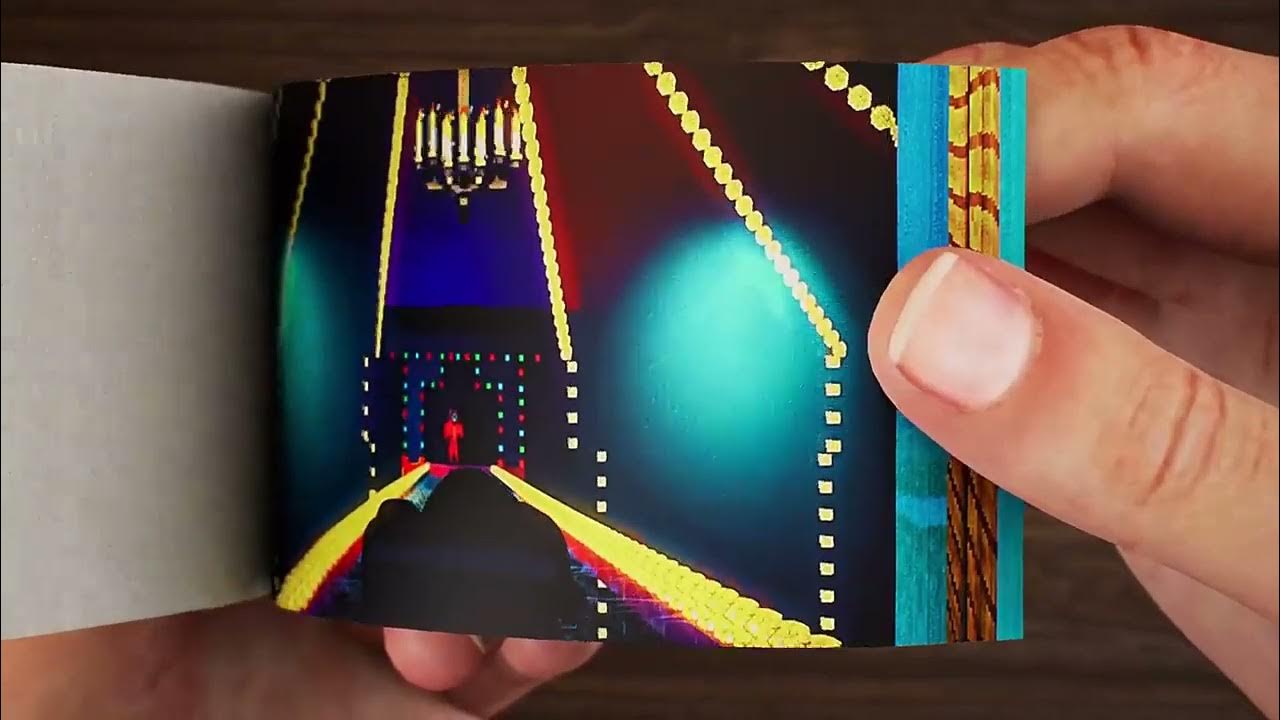 Squid Game Minecraft Flip Book _ Minecraft Movie Trailer Flipbook