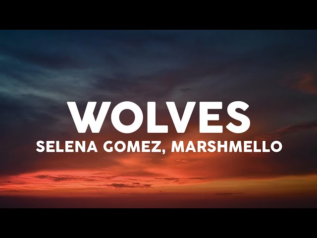 Selena Gomez, Marshmello - Wolves (Lyrics) class=