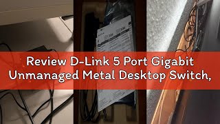 Review D-Link 5 Port Gigabit Unmanaged Metal Desktop Switch, Plug And Play, Qos, Cable Diagnostics,
