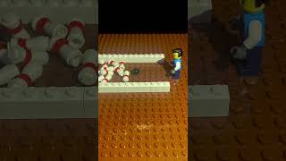 LEGO Man Goes Bowling!