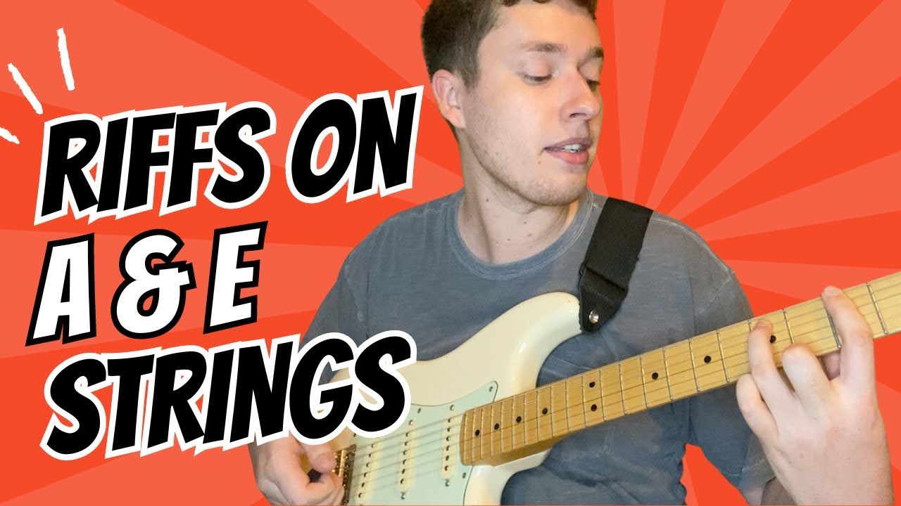 Guitar Practice - Riffs on A & E Strings - YouTube