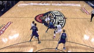 New Orleans Pelicans Anthony Davis game-winning alley-oop dunk vs. Charlotte Hornets