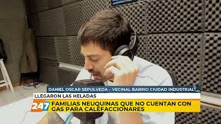 Familias neuquinas no cuentan con gas para calefaccionarse | Oscar Sepúlveda | La Primera Mañana