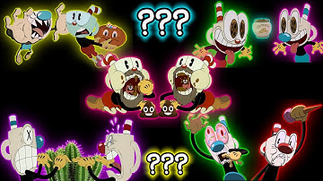 300 THE CUPHEAD SHOW! [Epic Compilation] Sound Variations in 1000 Seconds