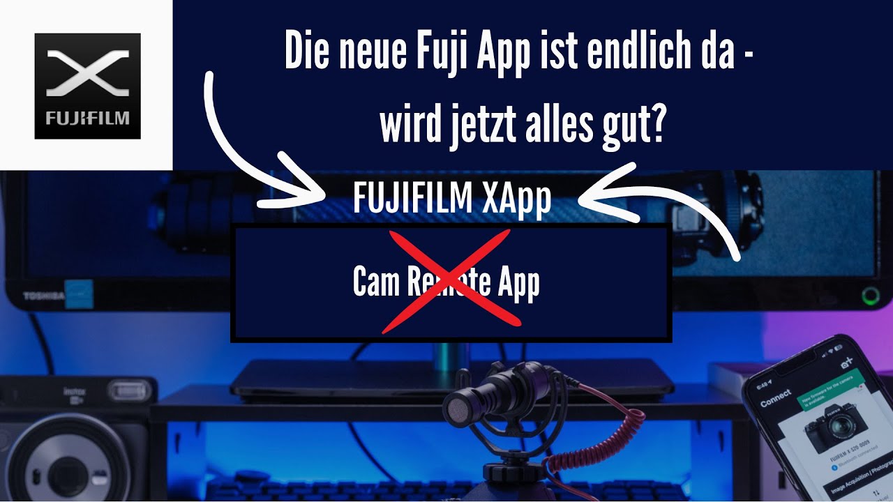 Fuji X App - Nachfolger der Camera Remote App - die erhoffte Erlösung ...