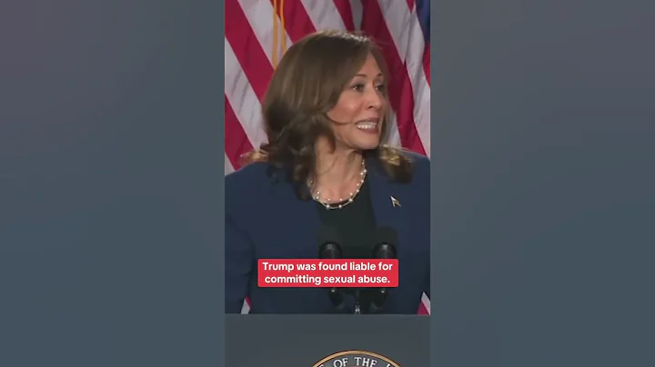 Harris compares her record as prosecutor, former AG against Trump's legal troubles #shorts