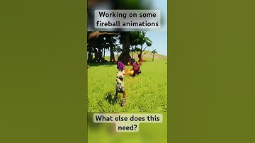 Working on fireball animations in my game. What does this need? #indiegame #gaming #devlog #gamedev