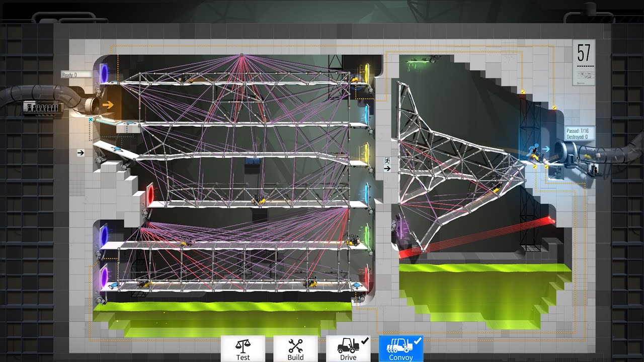 Bridge Constructor Portal - Gameplay (PC/UHD) - YouTube