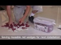 How to prepare floor and tile with tlock tile leveling system by pro