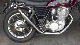 2%er SR400/500 スリップオン トランペットマフラー SR400/500 スリップオン トランペットマフラー / 2％er