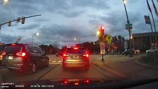 2021-10-22: Driving through Downtown Joliet toward Joliet Central High School via US 30 Update