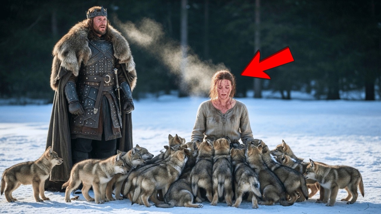 Król Alfa znalazł ją karmiącą 200 wilczych sierot — następnego dnia adoptował wszystkie jako własne