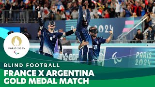 🇫🇷 France X Argentina 🇦🇷 - Gold Medal Match | Blind Football - Paris 2024 Paralympics
