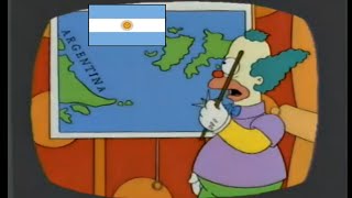 Las veces en las que mencionaron a la Argentina en los Simpson