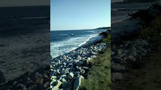 Ocean sounds. Video.