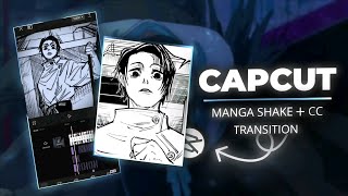 CapCut Manga Shake + CC Transition Tutorial | CapCut Tutorial