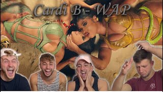 Cardi B - WAP feat. Megan Thee Stallion [Official Music Video] /Housem4tes reaction/