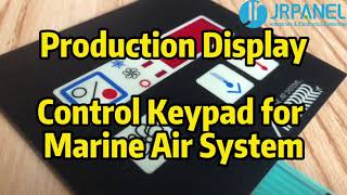 Control Keypad for Marine Air System--Production Display