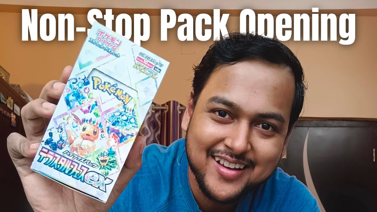 Открытие наборов покемонов в Индии — Terastal Festival ex Booster Box