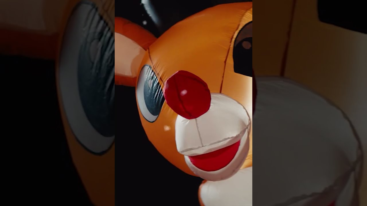 The 15 Inflatable Rudolph With Blinking Nose