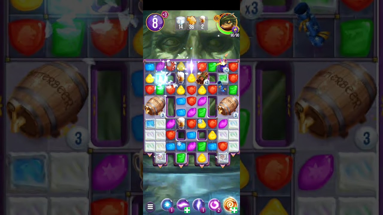 Harry Potter: Puzzles & Spells level 1847 no boosters