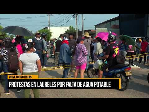 Protestas en Laureles por falta de agua potable