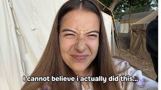 I slept at the zoo...