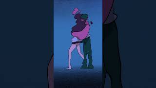 A Short Animation of a Couple I 2D Morph I Classical Animation I Love I Dance #2D animation #art