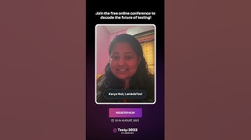Testμ Conference 2023 | Register Now! | LambdaTest #Shorts