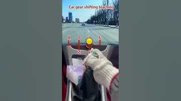 How to shift a car into gear？#driving #skills #tips #knowledge  #fpy