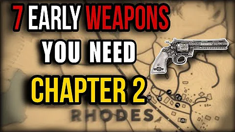 RDR2 : Obtain 7 Powerful Weapons Early in Chapter 2 💥 | Red Dead Redemption 2 