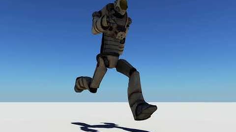 Run Cycle - 3d Robot