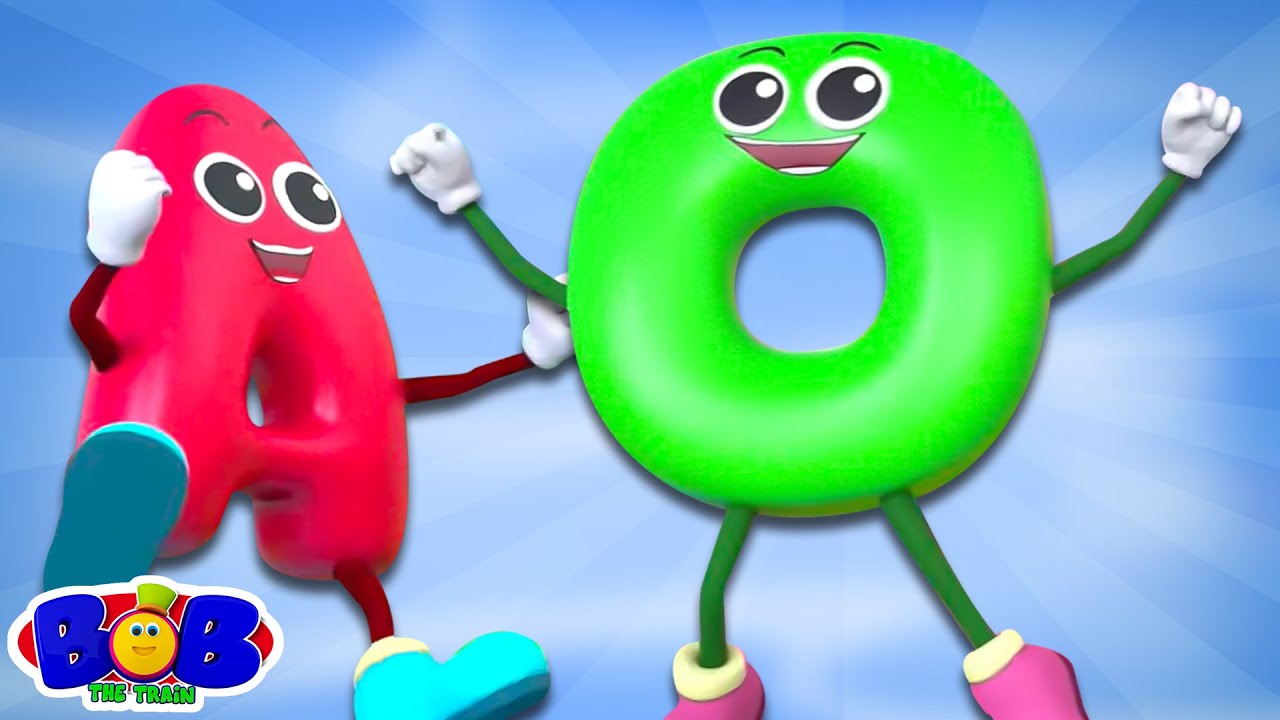 Bob El Tren Cinco Pequeños Alfabetos Y Más Cancion Educativa En Español