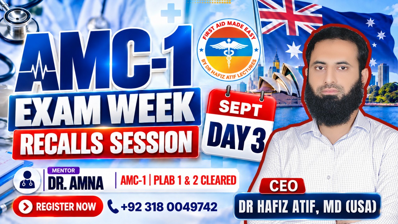 📢 AMC-1 Exam Week — SEPTEMBER 2026 | Day 3 Recalls | FAME PLATFORM