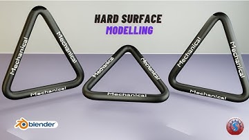 HARDSURFACE MECHANICAL PART - COMPLEX CYLINDRICAL PIPE MODELLING || BLENDER 2.9 || TUTORIAL#12