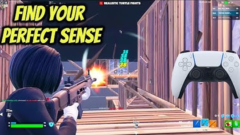 How to Find Your PERFECT Controller Sensitivity (Fortnite Tutorial)