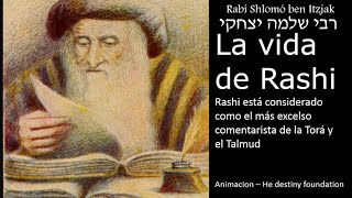 Rashi - [ Shlomó ben Itzjak רבי שלמה יצחקי  ] Su vida - Animación