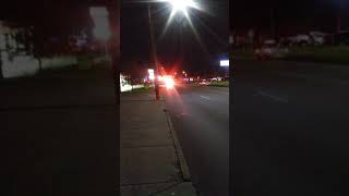 Henderson EMS was responding to a emergency call