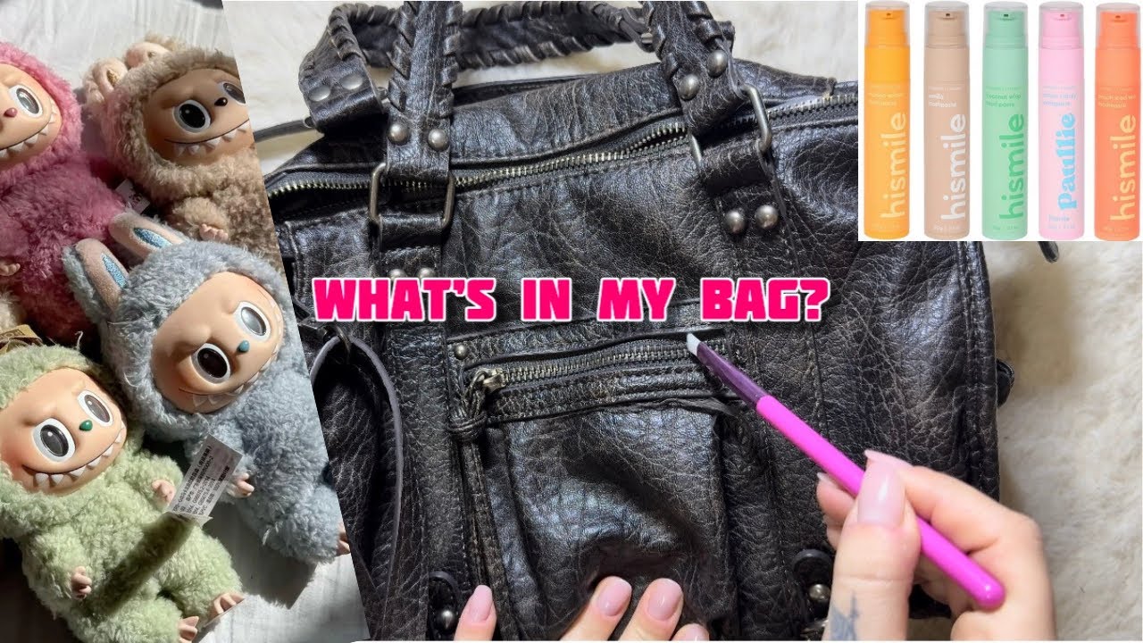 ASMR ITA - what’s in my bag CAOTICO 🤯
