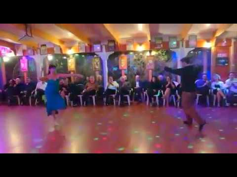 Mara Mansur y Jorge Olguin. Bari. Italia. Chacarera.