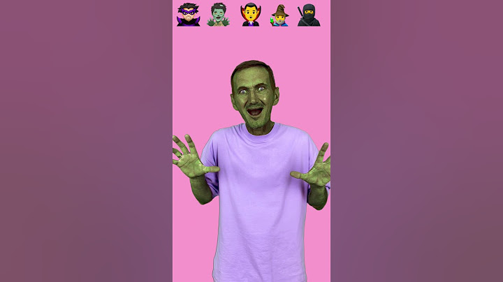 Emoji Challenge😳🧟‍♂️
