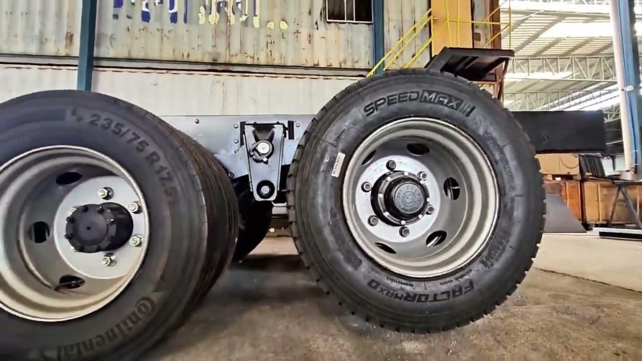 INSTALAÇÃO DE 3º Eixo - FOTON