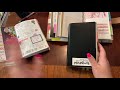 How to Fill a Bound Notebook - Standard TN - Stalogy, Moleskine or Nanami - My Tips